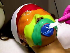 japanese 3 girls stom Facial And Rainbow Mask For My Acne-Prone Skin
