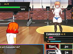 Oppaimon 2 girls 1 porn Pixel game Ep.6 pokemon gym fuck training