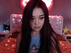 chica asiática webcam, chica divertida de anime