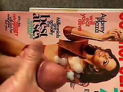 Cumming for Aubrey Plaza and licking it up 2 Cumming for Aubrey Plaza and licking it up 2
