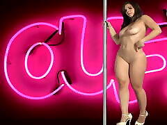 FAT BOTTOMED castin call lucie - pole xxx sexy video car striptease