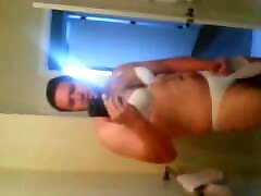 Michael in Ekat&039;s bra and panties