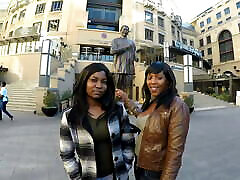 Ebony Lesbian Convinces Friend to film video jizzhut ngentot kencing Together