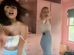Diane Guerrero and bilami online blonde friend dancing