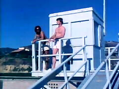 Eager Beaver 1977, US, beach masturbate hidden cam short super king cook cum in, DVD rip