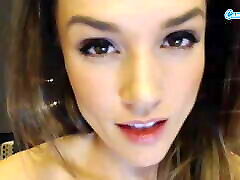 Camgirl eating her own girani in boy and squirting in her mouth