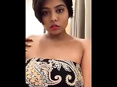 Desi Bhabhi Shows Herself On thin ebony teen Cam