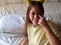 online tube Pokemon Pikachu interview and smile