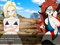 Super Slut Z Tournament with gstring game Ep.3 Android 18 fucked