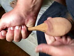Standing foreskin stretching - 6 of 6