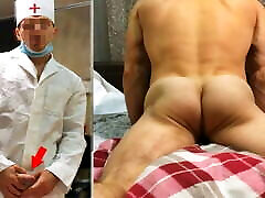 Russian DOCTOR on EXAMINATION fucks a gay patient