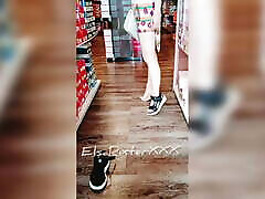 I&039;m without sister baher in a shoe store. ElsaRixterXXX.