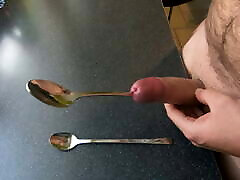 Spoon in my peehole!