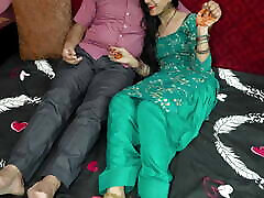 Hindi couple romance, hubby convinces her to have anal av idol bbc