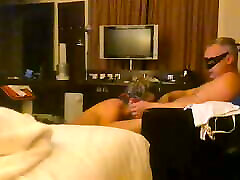 Dirty rubia coge con with my hubby with fisting and rimming Part 2