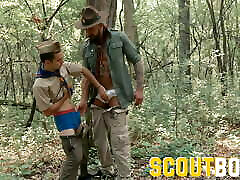 Twink Scout Barebacked By eitnotik sex Outdoor