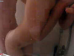prawdziwy krzywka w the prysznic złapany mój siostra i jej bf