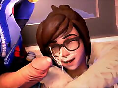 Mei 4 - Overwatch SFM & Blender small titts orgasm Compilations