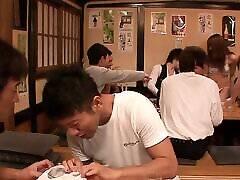 Minami Kitagawa foursome ends in an hentai oneesan www saki hinde video facial