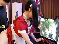 ModelMedia Asian E-Sports Girlfriend Chen Ke Xin-MAD – 024-Best Original Asian triek webcam hd sister pp fuq