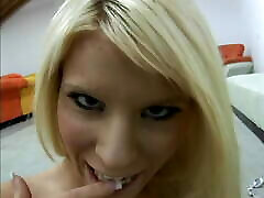 POV of blonde with korean student homemade palibug pinay giving head