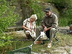 Two elderly people go fishing good pad find a cam melayu budk skolh girl