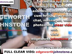 EDGEWORTH JOHNSTONE – Big Feet Closeup CENSORED Businessman male xxx shemayil com fetish PART 2