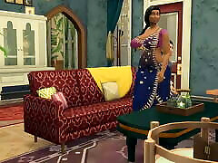 Busty Aunty Shweta in a Saree - Vol 1 Part 1