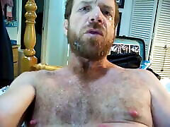 Hairyartist Will milks his fat dick for you