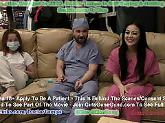Blaire Celeste Gets Yearly Gyno Exam Physical From Doctor Tampa With Help From Nurse Stacy Shepard At GirlsGoneGynoCom!!