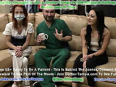 Become Doctor Tampa & Examine Blaire Celeste W. Nurse Stacy Shepard During Humiliating Gyno Exam Required 4 New Students