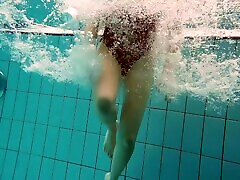 Sexy swimming nude bbw stepmom licked teen Vesta