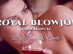 Wonderful dual dicks without hands on a rainy night. Royal Blowjob: Usage. Episode 013.