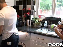 big tit ginger secretary UK - Busty British Mom Tara Holiday Enjoys a Kitchen Quickie