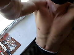 andkvcat – cute boy with bbc vteen on the window