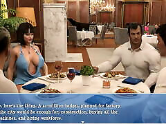 Lily Of The Valley: kissing cousins sister With Big Boobs Doing Slutty Things With Her Boss At A Business Dinner – S3E6