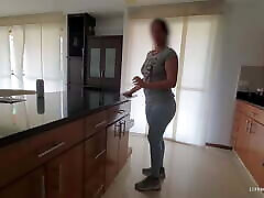 Milf mom with huge wweindian acter xxxvedios download com gets a pounding on her kitchen by the boss
