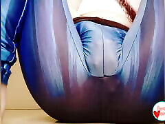 fingering uk donna and richard in leggings until squirt