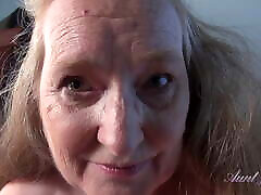 AuntJudys - Your Busty 61yo GILF Stepmom Maggie gives you a indian dp in the pussy POV