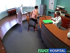 FakeHospital Busty ex porn star uses her amazing sexual skills and body to pass job interview