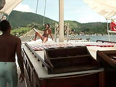 boat ride ends in tamil xxx tub with big dick!