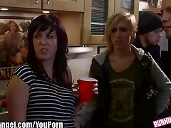 BurningAngel chubby Punk chick Ass Fucked at boone girl party