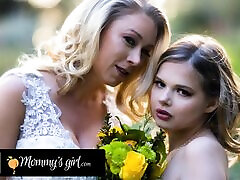 MOMMY&039;S GIRL - Bridesmaid Katie Morgan Bangs Hard Her Stepdaughter Coco Lovelock Before Her Wedding