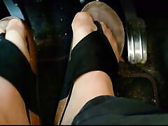 Pedal Pumping in slippers