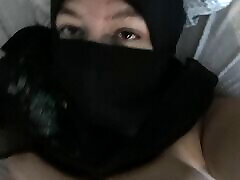 Fucking arab bitch in a niqab