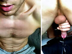 GAY serves DADDY&039;s dick...Verbal domination of a hazing shaving straight man