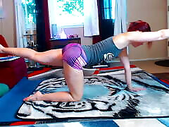 Day 10 yoga Aurora show more yoga to heal your body. Join my faphouse for behind the scens, xxx com lady indin yoga and spicy content