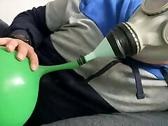 The N.V.A. MASK NO.2 - THE FLOW MINIMIZER - N.V.A first time video kay MASK BREATHPLAY WITH BIG BALLON