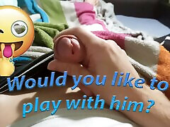 In the morning, the boy decided to jerk off a little In the morning, the boy decided to jerk off a little