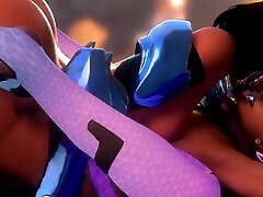 putas lesbianas de overwatch folladas